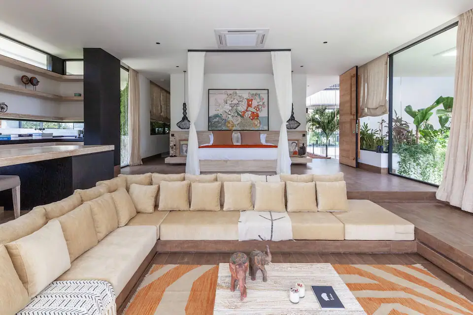 Villa Zeno Arete main living room