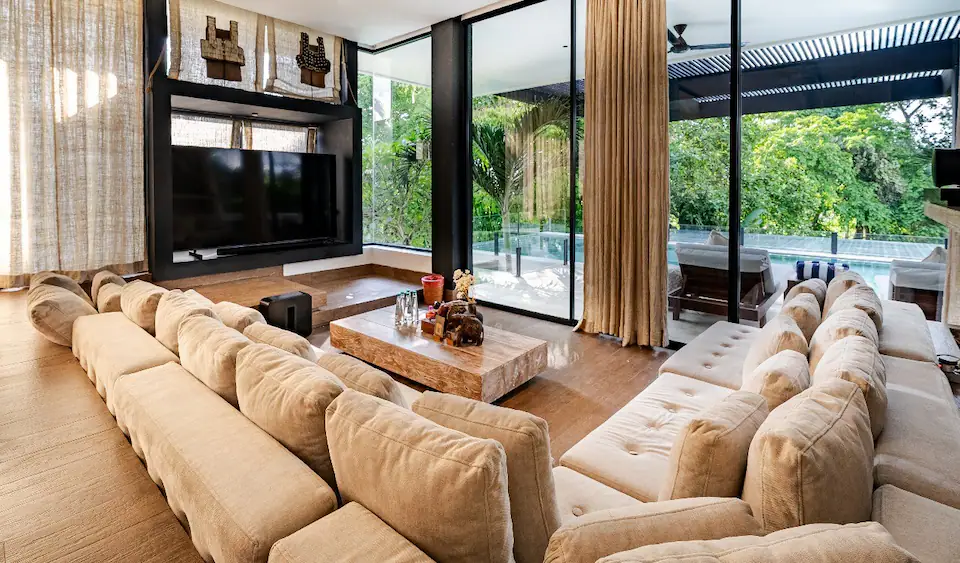 Living spaces with room for everyone at Villa Zeno Arete